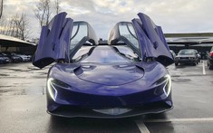 Siêu phẩm McLaren Speedtail đầu tiên trên thế giới đến tay khách hàng, chủ nhân được tặng bộ dụng cụ sửa xe mạ vàng