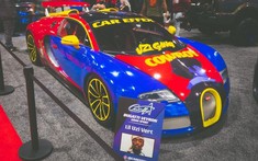 Tá hoả với cách độ siêu xe mui trần Bugatti Veyron của rapper Lil Uzi Vert