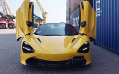 Siêu xe McLaren 720S Spider mới tinh tại Việt Nam được chào bán hơn 23 tỷ đồng, tình trạng là xe đã ở cảng