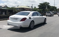 Mercedes-Benz S450 đeo biển tứ quý 9 đẹp mắt tại Sài thành, đã xe sang còn đi kèm biển khủng