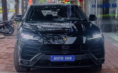Soi kỹ Lamborghini Urus màu đen độc nhất Việt Nam của chồng siêu mẫu Ngọc Thạch