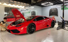 Sự thật chiếc siêu xe Lamborghini Huracan màu đỏ mới về Việt Nam trong đại dịch corona