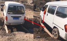 "Sởn da gà" với màn lùi xe đỉnh cao này của tài xế Trung Quốc