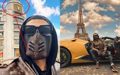 Thiếu gia Kazakhstan gây sốc khi lái Lamborghini mui trần và đeo khẩu trang Louis Vuitton phòng dịch Covid-19
