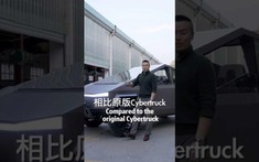 Ấn tượng trước Tesla Cybertruck phiên bản "Trung Quốc tự chế" với phong cách thiết kế Lamborghini