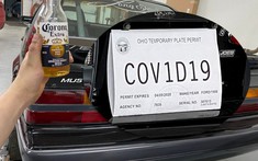Hài hước chủ xe Ford Mustang quyết chí lấy biển số tên là... “COV1D19”