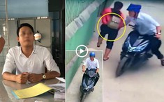 Video: Nam điều dưỡng điều khiển Honda Air blade, vung tay sờ "vùng kín" người phụ nữ đi bộ