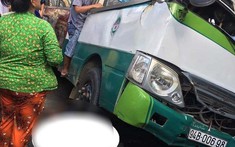 Bạc Liêu: Xe buýt lấn làn khi đổ dốc, tông tử vong người phụ nữ bán vé số