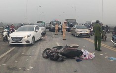 Người đàn ông tử vong cạnh xe máy trên cầu Vĩnh Tuy, cảnh sát truy tìm thủ phạm