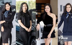 Mỹ nữ bán xe sang - có phải nghề "việc nhẹ lương cao" như lời đồn?