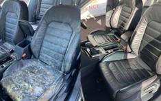 Khác biệt giữa 2 tấm ảnh chụp nội thất của chiếc Volkswagen Golf này chứng tỏ không có gì là không thể