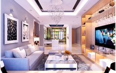 Kiến trúc sư tư vấn thiết kế nội thất căn hộ 140m2 phong cách mở hiện đại