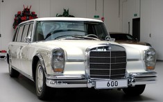 Cận cảnh chiếc Mercedes-Benz 600 Pullman được nâng cấp trong 7 năm với nội thất như Maybach 62