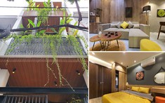 Nhà ống 3 tầng vỏn vẹn 44m2 vẫn ngập tràn sắc xanh