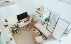 Nhà ống 26m2 trong ngõ nhỏ là không gian sống thoáng sáng của gia đình 6 người