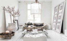Nhà màu trắng không còn đơn điệu nếu bạn biết những bí quyết dưới đây