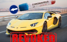 Tài xế Lamborghini bị thu hồi bằng lái vì chạy quá tốc độ trên đường đi kiểm tra COVID-19