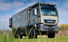 Unicat MD56c MAN TGS 6x6 - Mái nhà di động 6 bánh, đầy đủ tiện nghi sang trọng với cái giá 35 tỷ đồng