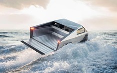 Tỷ phú Elon Musk khẳng định xe bán tải điện Tesla Cybertruck sẽ biết nổi trên mặt nước