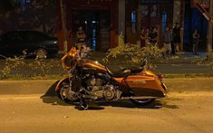 Thái Bình: Mô tô Mỹ trị giá bạc tỷ gặp tai nạn, cư dân mạng đoán "sửa xe hết 1 con Kia Morning"