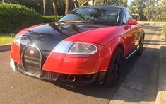 Siêu xe Bugatti Veyron nhái xấu xí này đang được chào bán giá 540 triệu đồng