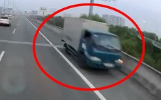 Truy tìm tài xế lái xe tải chạy ngược chiều trên cao tốc Long Thành - Dầu Giây vào sáng sớm