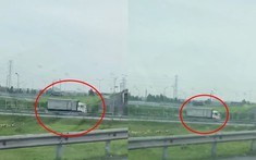 Video: Xe tải đi lùi trên cao tốc Hà Nội - Thái Nguyên khiến cư dân mạng phẫn nộ