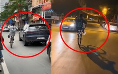 Video: Thanh niên chuyên đi xe đạp bằng 1 bánh trên đường phố Hà Nội khiến người dân hoảng sợ