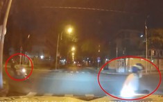 Video: Người đàn ông chạy xe máy "thông chốt" cảnh sát liền bị truy đuổi khá nghẹt thở