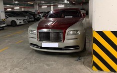 Hà Nội: Rolls-Royce Wraith đỗ xe trong hầm bị "xích chân" khiến cư dân mạng thích thú