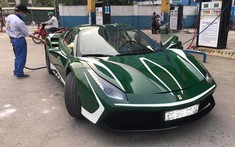 Ferrari 488 Spider từng ở Bình Phước với bộ áo gây tranh cãi bất ngờ có mặt tại Hà Nội