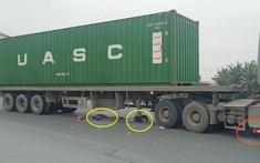 Hải Phòng: Xe container va chạm với xe gắn máy trên QL10, 2 người phụ nữ tử vong tại chỗ