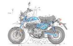 Lộ bản vẽ được cho là Honda Monkey phiên bản xe tay ga khiến nhiều người tò mò