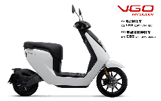 Xe máy điện Honda V-GO có khả năng đi được 90 km sau mỗi lần sạc