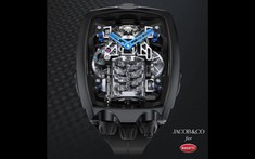 Đồng hồ mang kiểu dáng động cơ W16 của Bugatti Chiron, đắt hơn cả siêu xe Lamborghini Urus