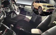 SUV giá rẻ Kia Sonet 2021 lộ thiết kế nội thất khá sang trọng, theo phong cách Sorento