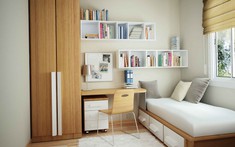 Nằm lòng 9 ý tưởng bài trí thông minh cho phòng ngủ nhỏ