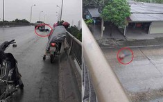 Hải Dương: Rơi từ trên cầu xuống đường bên dưới, người đàn ông đi xe máy tử vong