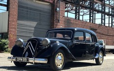 Mất tới 35 năm và hàng tỷ đồng để phục chế chiếc limousine Citroen Traction Avant 1939 cực hiếm này