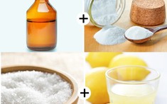 Vệ sinh phòng tắm chưa từng dễ đến thế với 7 công thức tẩy rửa thần thánh