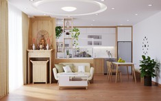 Căn hộ 2 phòng ngủ được thiết kế thông minh, thân thiện với môi trường
