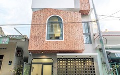Nhà ống Đà Nẵng bên ngoài khép kín, bên trong rộng mở