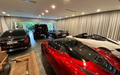 Bức ảnh về garage của trưởng đoàn Car Passion khiến dân mạng há hốc mồm về dàn xe siêu đỉnh