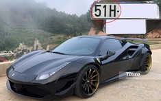 Siêu xe Ferrari 488 GTB độ Liberty Walk độc nhất Việt Nam chính thức mang "hộ khẩu" tại Sài thành