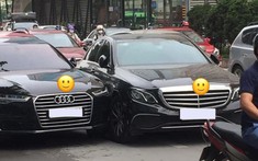 Hà Nội: Ly kỳ câu chuyện va chạm giao thông giữa Mercedes-Benz và Audi do cư dân mạng "kể"