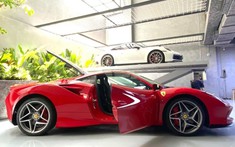 Thêm ảnh siêu xe Ferrari F8 Tributo đầu tiên định cư Việt Nam của Cường "Đô-la"