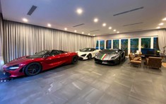 Garage đầy ắp siêu xe của doanh nhân Sài thành, có hẳn 1 cặp McLaren 720S Spider