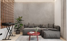 Điểm nhấn màu sắc tinh tế trong căn hộ nhỏ dưới 50m2