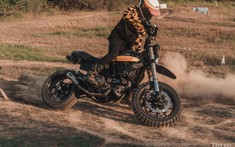 Video: Xem các biker Ducati Scrambler Hà Nội "phá xe" trăm triệu trên đường off-road