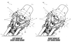 Piaggio đăng ký bản quyền thiết kế hệ thống khí động học thông minh